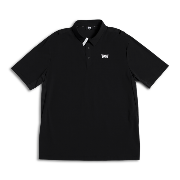 Mens-On-Point-Collar-Polo-Comfort-Black-Lay-Flat-800x800