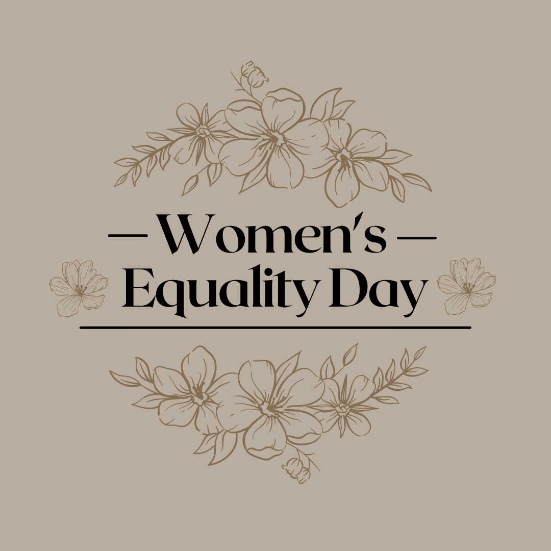 Women's Equality Day design, no Logo