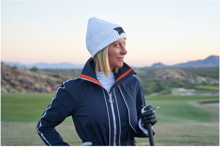 Renee Parsons poses with PXG hat